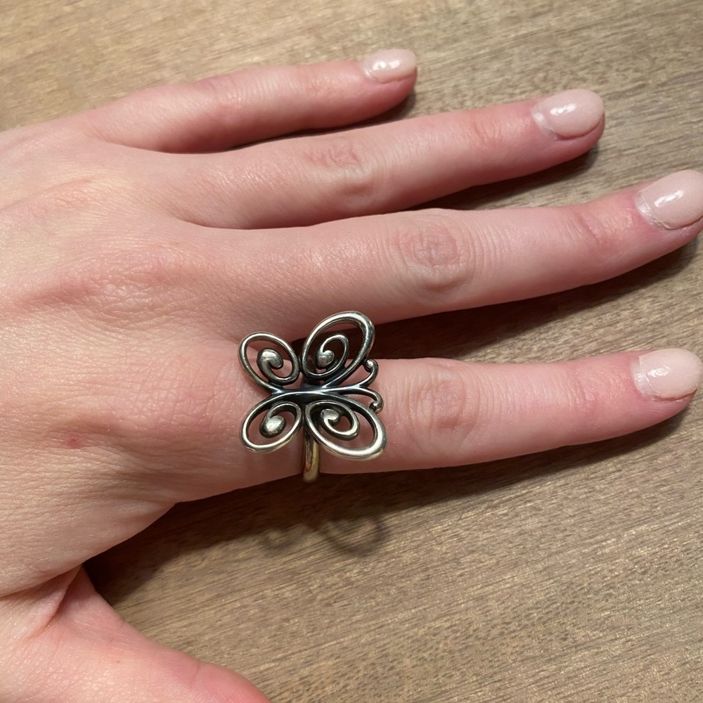 James Avery Butterfly ring. Silver. Size-8.
